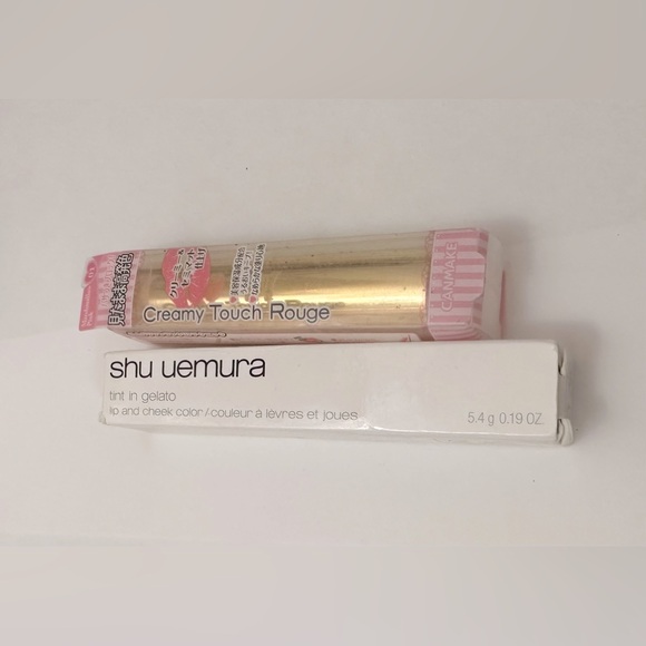 Japanese Lip Bundle (Canmake Lipstick & Shu Uemura Lip and Cheek Color) - Picture 2 of 6